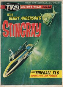 TV Century 21 International Extra Comic Magazine -Oct 1965 - Gerry Andersons- Stingray -Vintage Ultra Rare