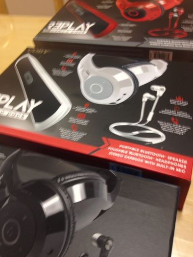 Bluetooth Headphones Speaker Earphones Combo Pack