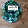 Vintage Viresa Terrarium from 1960s or 1970s.  Green Verdi Glass. Image 3