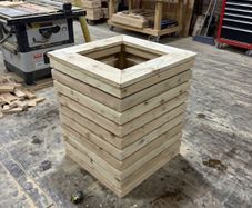 Weather proof timber planters / herb planter box/ planter bed
