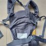 BECO Baby Carrier Sling Grey with White & Yellow Image 6