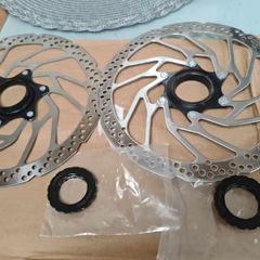 Shimano SM RT30 L 203mm Center Lock Disc Rotors (Pair) as new