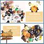50PCS Assorted Halloween Craft Resin Ornaments Resin Flatback Halloween Craft Embellishment Resin Charms Wizard Pumpkin Ghost Spider Skull Castle Resin Charms for Craft Making Image 4