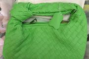 Fabulisa green clutch bag