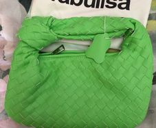 Fabulisa green clutch bag
