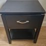 Double bed 190cmx140cm and side table Image 2