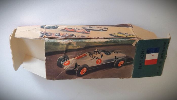 Diecast Vintage Tekno Cooper Norton Midget Car - Very Good Condition/Good Original Box