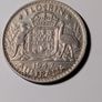 Australia Silver Florin 1947 Image 3