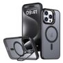 iPhone Case Cover Skin-Feel Camera Holder Magsafe Case for iPhone 14, 15, 16 with Lens Film Image 2