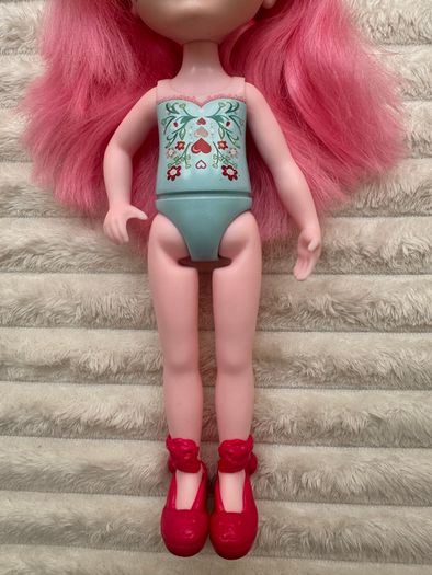 Enchantimals Huggable Cuties Bree Bunny Doll  Figure Large Approx. 31 cm. Used Please see photos