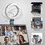 Laptop Ring Light with Clip and Tripod, 6.3'' Desktop LED Lamp with Dimmable 3 Modes 10 Brightness Level for PC Monitor/Live Streaming/YouTube/TiK Tok (FREE POSTAGE) Image 3
