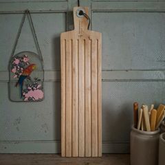 Home Naturals Fruit Wood Bread Board (New)