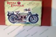Royal Enfield motorcycle tin metal sign Enfield classic bike sign