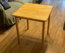 Solid Wooden Table (Compact & Stylish)