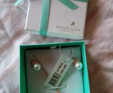 Necklace & Ear Rings by Knight & Day Jewellery