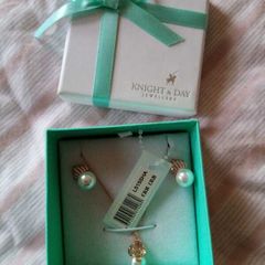 Necklace & Ear Rings by Knight & Day Jewellery