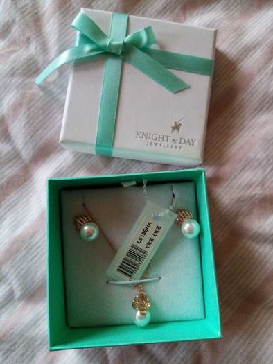 Necklace & Ear Rings by Knight & Day Jewellery