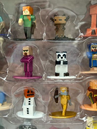 Jada Minecraft Nano Metalfigs Series 14 Die Cast Figures 18-pack - Boxed.