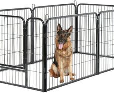 LARGE Heavy Duty Puppy Play Pen 6 x Pane