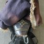 Vintage Sicilian Marionette Knight puppet hand painted wooden head Image 9