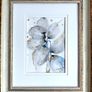 Fleur Blanche de Soie (White Silk Flower) /  Original Watercolor Floral Painting Image 3