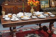 Adams Ironstone Country Meadow 57-Piece Dinnerware Set