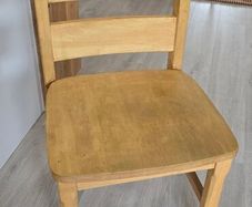 solid wood dining chairs 6x