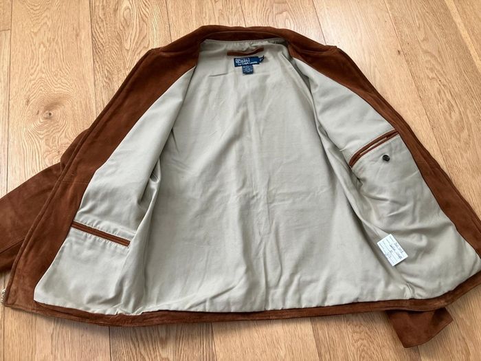 Ralph Lauren Newsboy Jacket 100% Leather