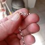 silver chain and locket Image 5