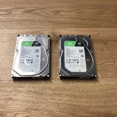 2x 1TB Seagate BarraCuda HDD BUNDLE (2TB total, tested)
