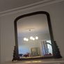 Antique Over Mantle Mirror Image 2