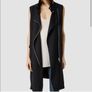 All Saints Sleeveless Parka Image 4