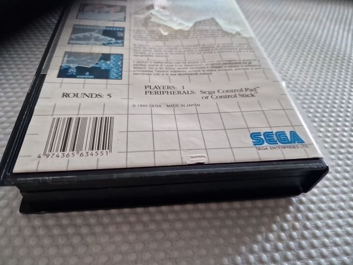 Ghouls n Ghosts Master System Arcade Retro Games Original