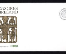 1991 Ireland Forth Definitive Stamp Series 32p Broighter Collar Self -Adhesive on phosphorised paper An Post First Day Cover (FDC)