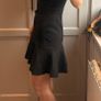 Sandro black and lace mini dress Image 3