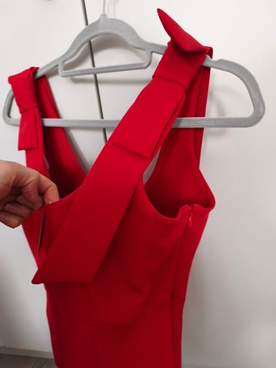 Savida red blouse S new