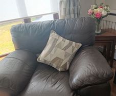 3 piece leather suite