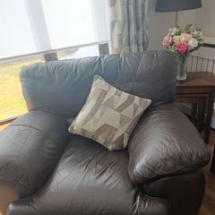 3 piece leather suite