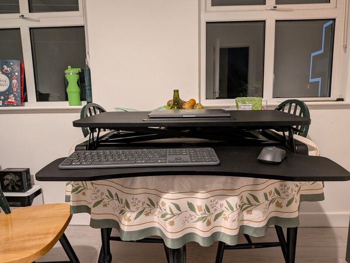 Height Adjustable Stand Up Desk Converter