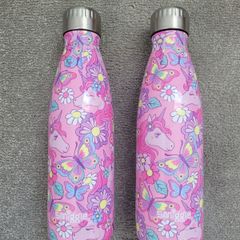 Brand new Smiggle - Unicorn Stainless Steel Water Bottle - 500ml, 2x