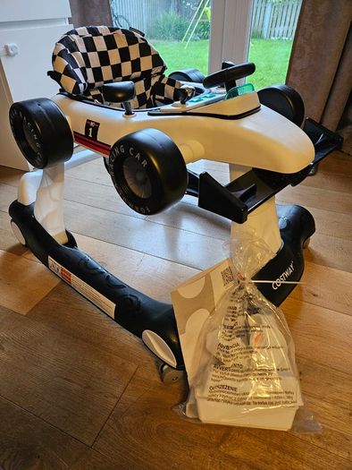 4 in 1 Racecar Baby Walker