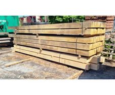 Oak Beams Raw State