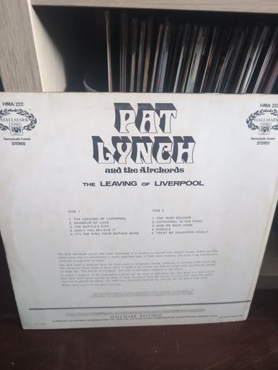 Pat Lynch And The Airchords - The Leaving Of Liverpool (LP)
