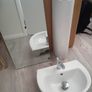 Full pedestal, basin & mirror Image 5