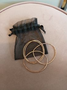 4  rose gold  bracelets