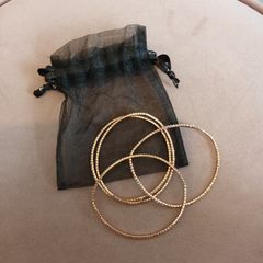 4  rose gold  bracelets