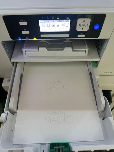 Sawgrass SG500 &sealed sublimation paper