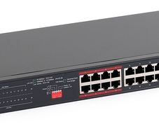 TP-Link TL-SL1226P 24-Port 10/100Mbps 2-Port Gigabit Unmanaged PoE+ Switch
