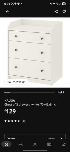 chest of drawers