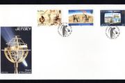 1986 Jersey  Halleys Comet Commemorative Stamps First Day Cover (FDC)